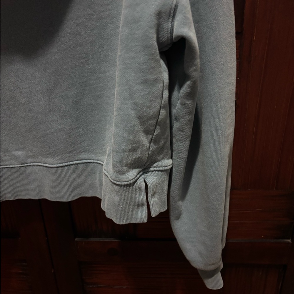 Z Supply slate blue Cropped Hoodie - Picture 5 of 6